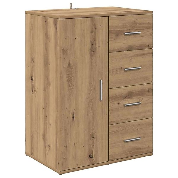 vidaXL Sideboard Artisan-Eiche 59 x 39 x 80 cm Holzwerkstoff 883065 günstig online kaufen