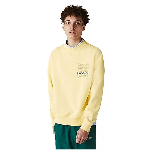 Lacoste Live Sh7294 Sweatshirt S Yellow günstig online kaufen