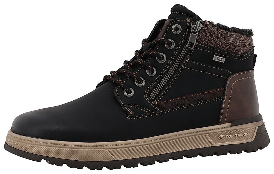 TOM TAILOR Winterboots Schnürboots, Winterboots mit Reißverschluss günstig online kaufen