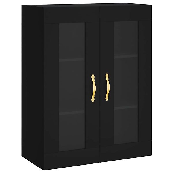 vidaXL Wandschrank Schwarz 69,5x34x90 cm 828461 günstig online kaufen