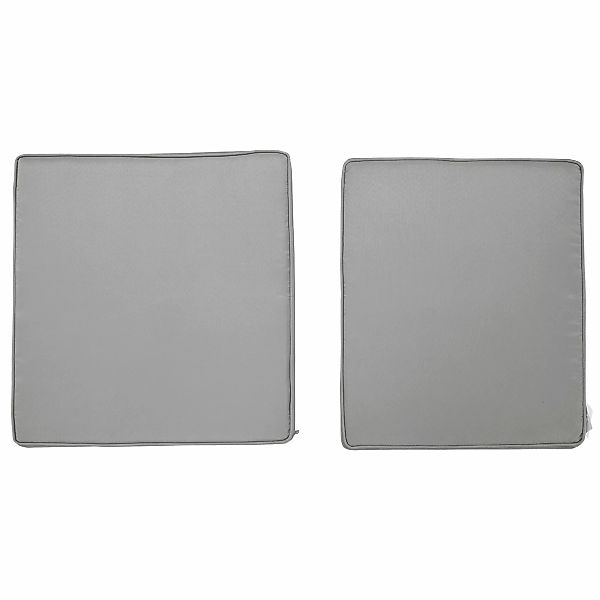 Outsunny 2er-Set Sitzkissen, 56 x 52 cm Stuhlkissen mit Reißverschluss, Sto günstig online kaufen
