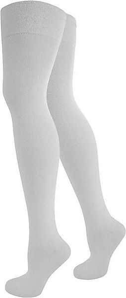 normani Overknees Overknees einfarbig Weicher Piquebund günstig online kaufen