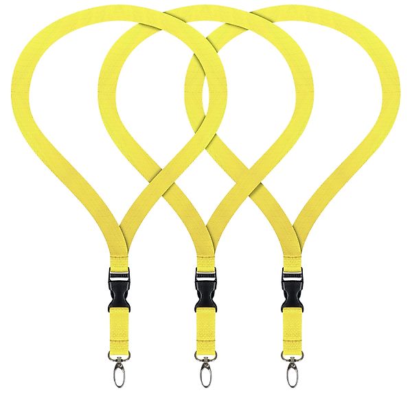 WEBBOMB Schlüsselanhänger 3x Lanyard unbedruckt Schlüsselbänder günstig online kaufen