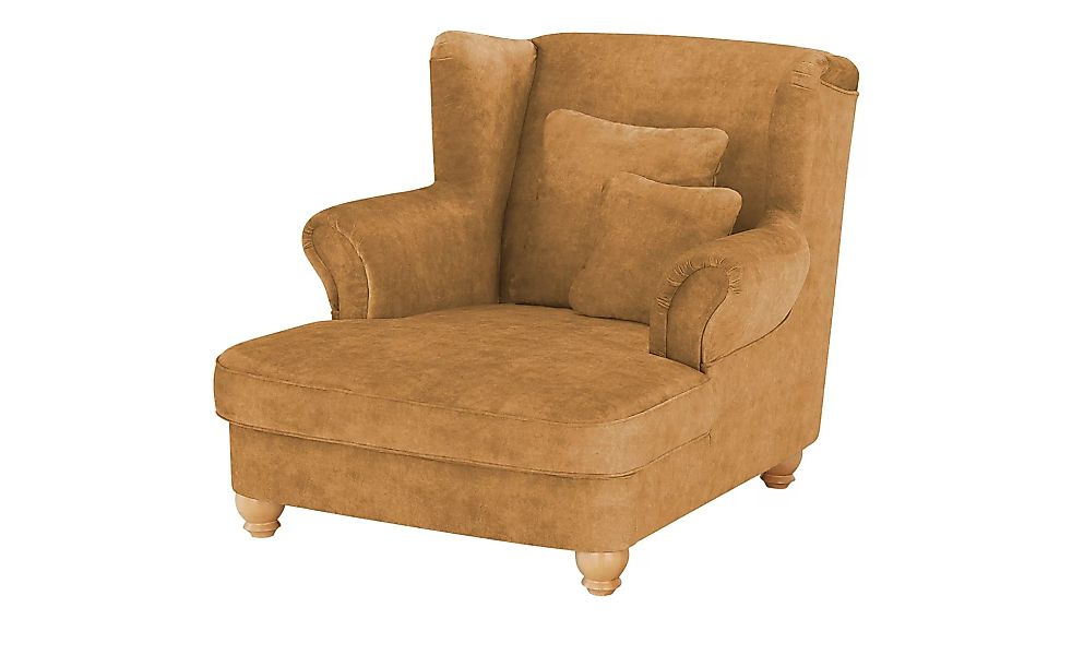 Loveseat  Steep - orange - 120 cm - 108 cm - 145 cm - Polstermöbel > Sessel günstig online kaufen