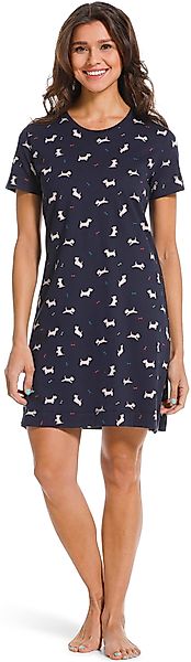 Rebelle Nachthemd Rebelle Damen Schlafshirt Hunde günstig online kaufen
