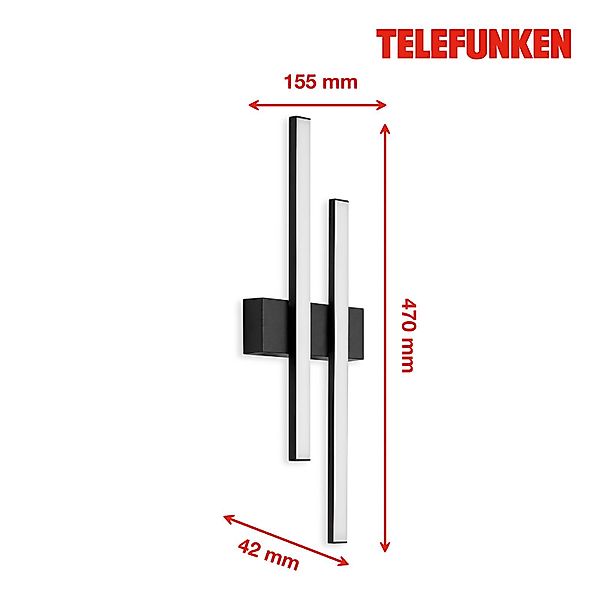 Telefunken LED Außen-Wandleuchte »GRAZ« günstig online kaufen