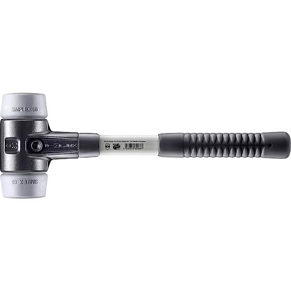 Halder Simplex Schonhammer Ø 60 mm TPE-mid Grau mit Verstärktem Tempergussg günstig online kaufen