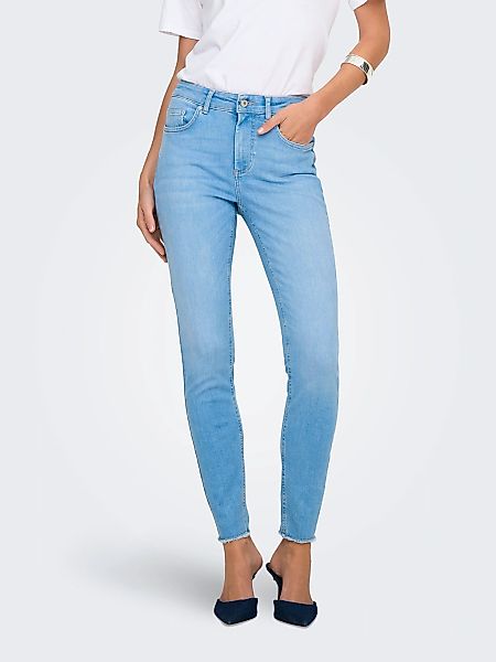 ONLY Skinny-fit-Jeans "ONLBLUSH MID SK ANK RW DNM REA130 NOOS" hohe Taille, günstig online kaufen