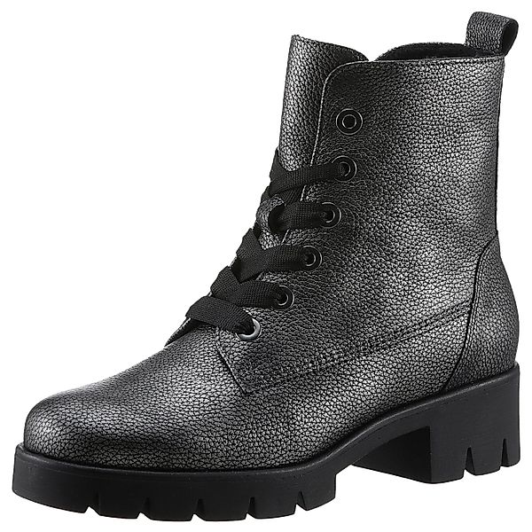 Gabor Schnürstiefelette, Blockabsatz, Plateau, Schnürboots mit günstig online kaufen