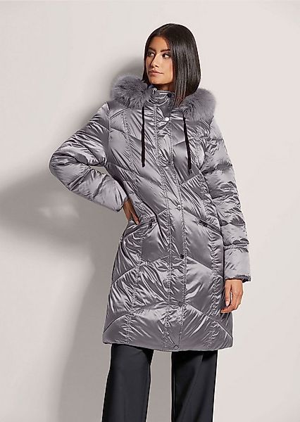 MADELEINE Steppjacke Kapuzenjacke mit Fancy-Stepp Wintermantel mit abnehmba günstig online kaufen