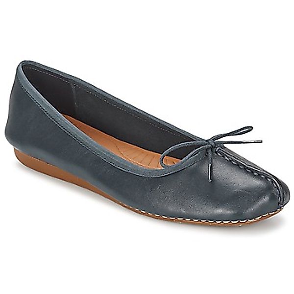 Clarks Freckle Ice Ballerina Slipper, Flats, Flats, Slipper mit Schleifchen günstig online kaufen