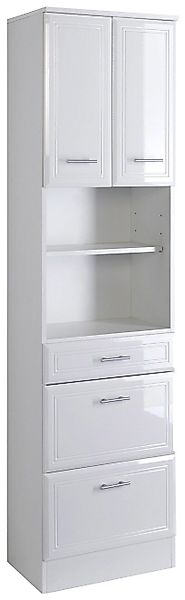 welltime Hochschrank "Neapel", Breite 50 cm, mit Hochglanzfronten und elega günstig online kaufen