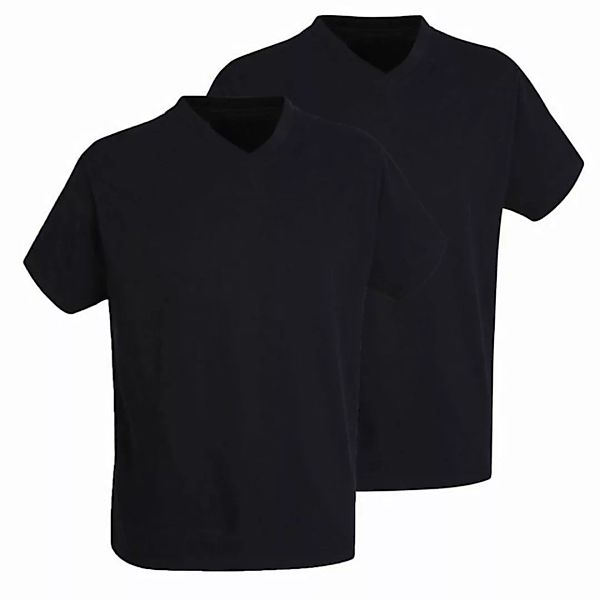 GÖTZBURG T-Shirt (2-tlg) mit V-Ausschnitt, Premium-Qualität im 2er Pack günstig online kaufen