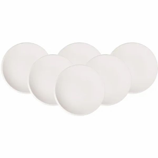 Villeroy & Boch Speiseteller »Speiseteller NewMoon ø 27 cm 6er Set weiß« günstig online kaufen