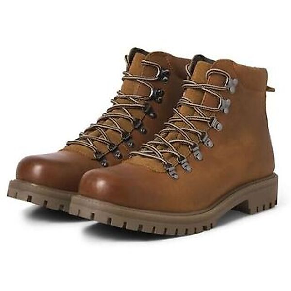 Jack & Jones  Herrenstiefel 12296369 DAMIAN LEATHER BOOT-COGNAC günstig online kaufen