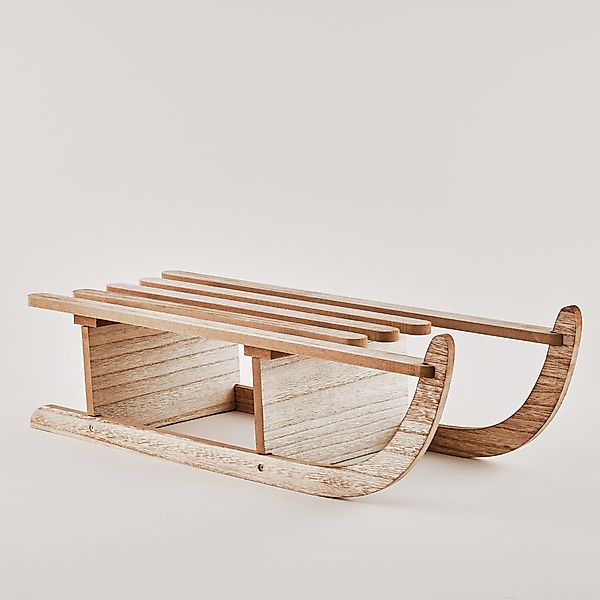 TOPCENT Weihnachtsfigur Deko-Holzschlitten (1-teilig), 50 x günstig online kaufen