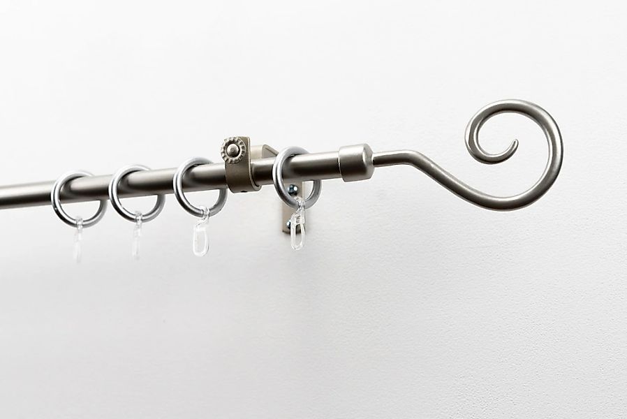 GARESA Gardinenstange "Clara" Ø 16 mm 1 läufig-läufig Wunschmaßlänge Vorhan günstig online kaufen