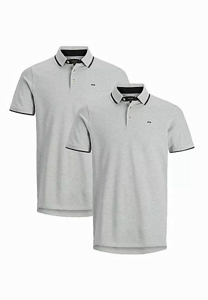 Jack & Jones Poloshirt 2er Pack Paulos - Slim Fit (Spar-Set, 2-tlg) Poloshi günstig online kaufen