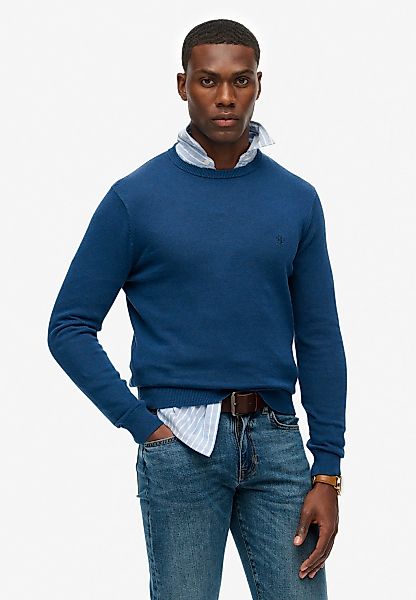 Superdry Strickpullover "ESSENTIALS COTTON JUMPER" günstig online kaufen