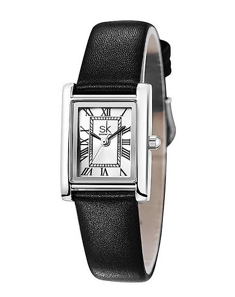 Toomoke Quarzuhr Quarzuhr, Armbanduhr Leder Damen Uhr, Multifunktionsuhr Da günstig online kaufen