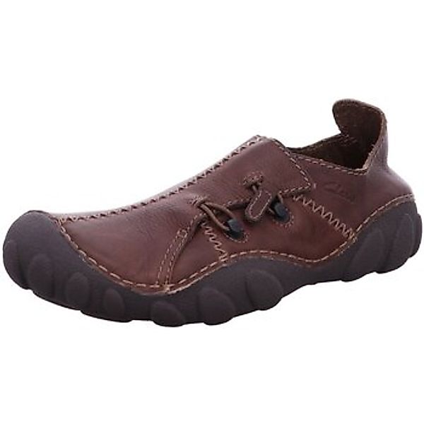 Clarks  Herrenschuhe Bequemschuhe Mamo Spirit 2 Slipper dark-brown 00118712 günstig online kaufen