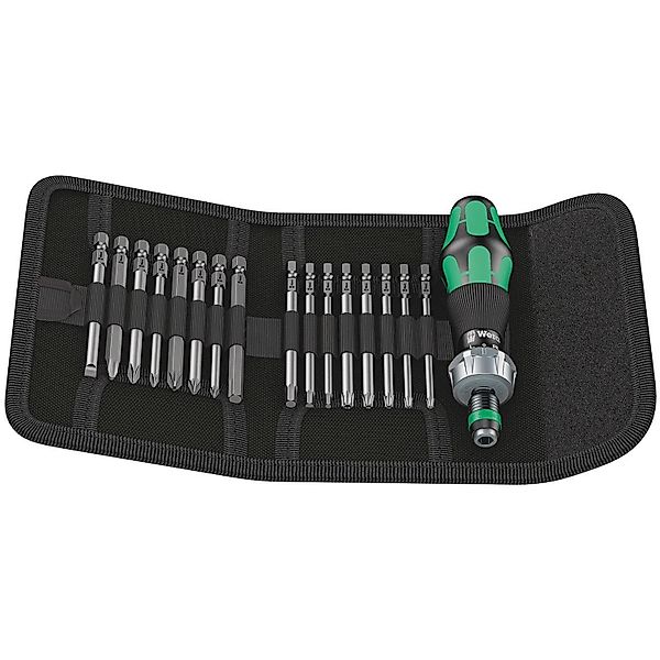 Wera Bit-Schraubendreher Kraftform Kompakt 60  RA mit Ratschenfunktion 17-t günstig online kaufen