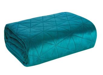 Eurofirany Tagesdecke Tagesdecke LUIZ/3, Weicher Velours, günstig online kaufen