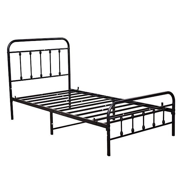OKWISH Metallbett Bett Tagesbett Eisenbett Doppelbett (Modern Gästebett Jug günstig online kaufen
