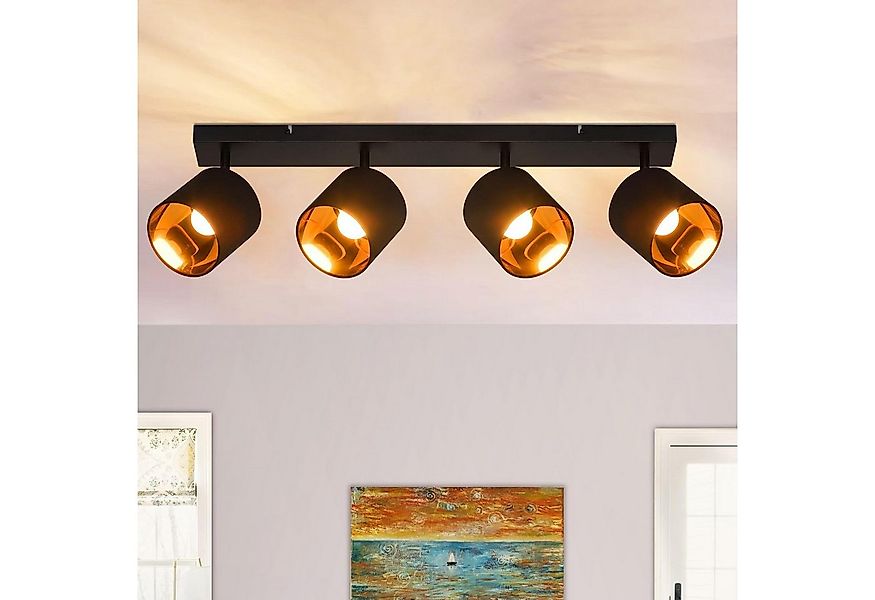 ZMH Deckenleuchte Deckenstrahler 4 Flammig Modern E14 Schwenkbar 350°, ohne günstig online kaufen