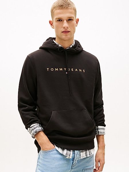 Tommy Jeans Hoodie TJM REG LINEAR LOGO HOODIE EXT mit Logo-Stickerei günstig online kaufen