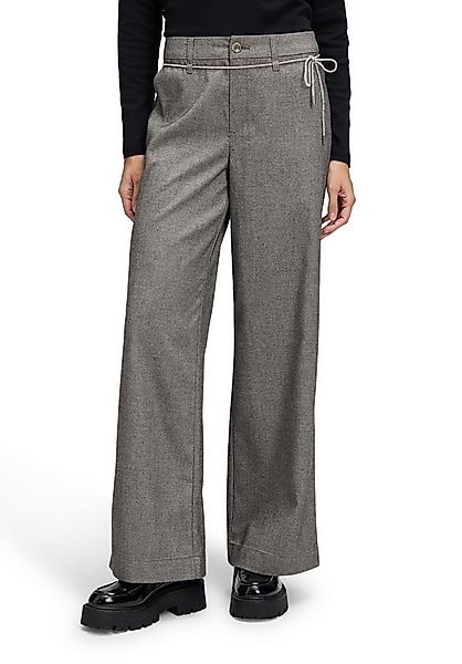 Cartoon Stoffhose Damen Casual-Hose mit Bindegürtel günstig online kaufen