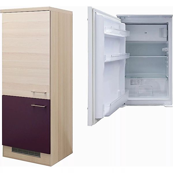 Flex-Well Exclusiv Kühlschrank-Umbau Focus mit Kühlschrank PKM KS 120.4A+ E günstig online kaufen