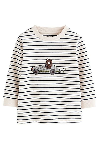 Next Langarmshirt Langärmeliges Shirt mit Applikation günstig online kaufen