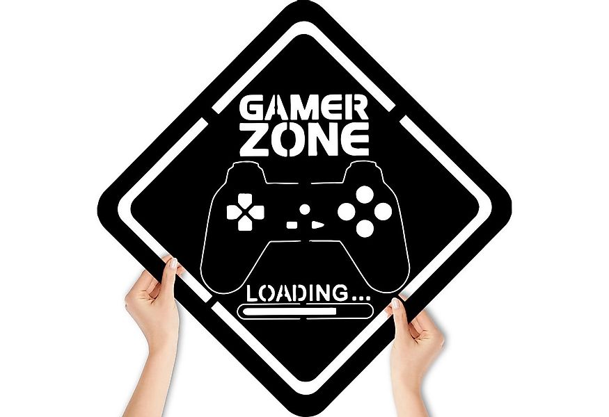 Namofactur LED Dekolicht RGB Farbwechsel Gamer Geschenk - Gamingzone Loadin günstig online kaufen