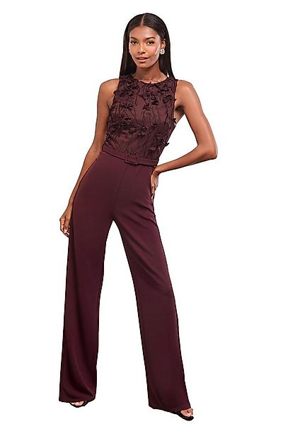 LIPSY Jumpsuit Lipsy Neckholder-Jumpsuit mit 3D-Struktur, Petite (1-tlg) günstig online kaufen