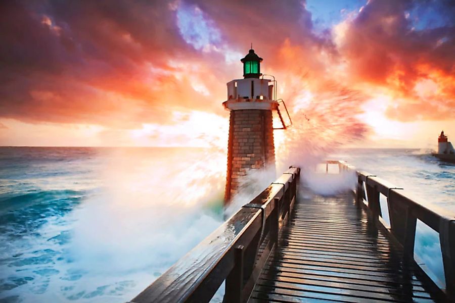 Papermoon Fototapete »Lighthouse« günstig online kaufen