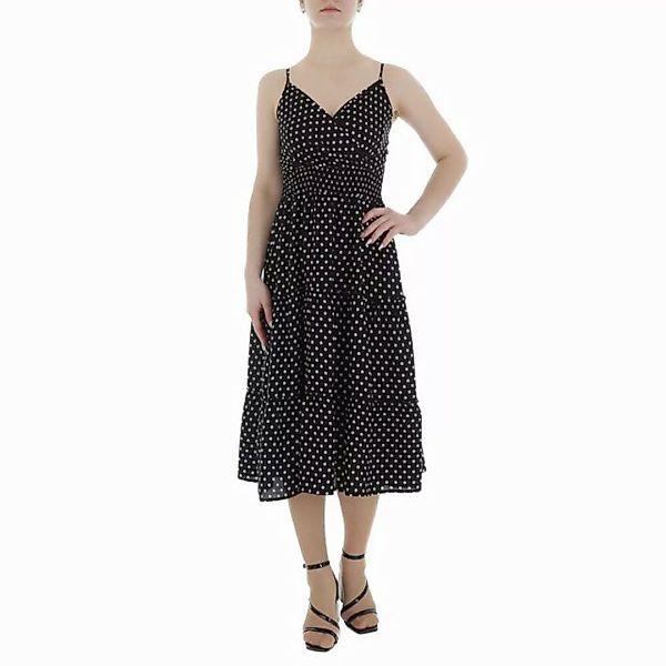 Ital-Design Sommerkleid Damen Freizeit Stufenkleid (85941344) Volants Gepun günstig online kaufen