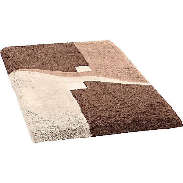 Erwin Müller Badematte Badematte "Athen", Höhe 20 mm, eckig, Grafik günstig online kaufen