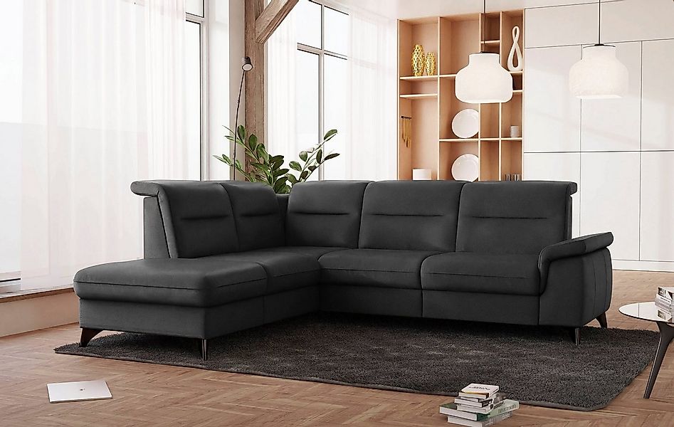sit&more Ecksofa Astoria L-Form, wahlweise mit motorischer Relaxfunktion günstig online kaufen