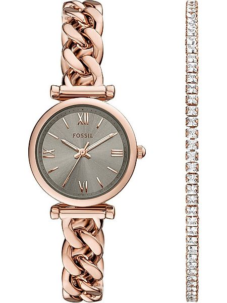 Fossil Quarzuhr Fossil Damen-Uhren-Sets Analog Quarz günstig online kaufen