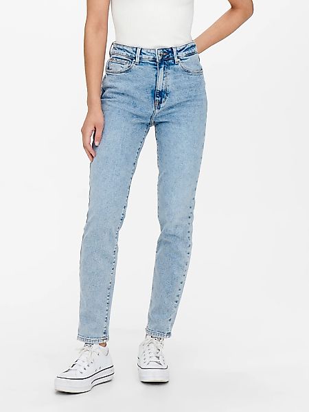 ONLY High-waist-Jeans "ONLEMILY – Ankle-Jeans mit High Waist und geradem Sc günstig online kaufen