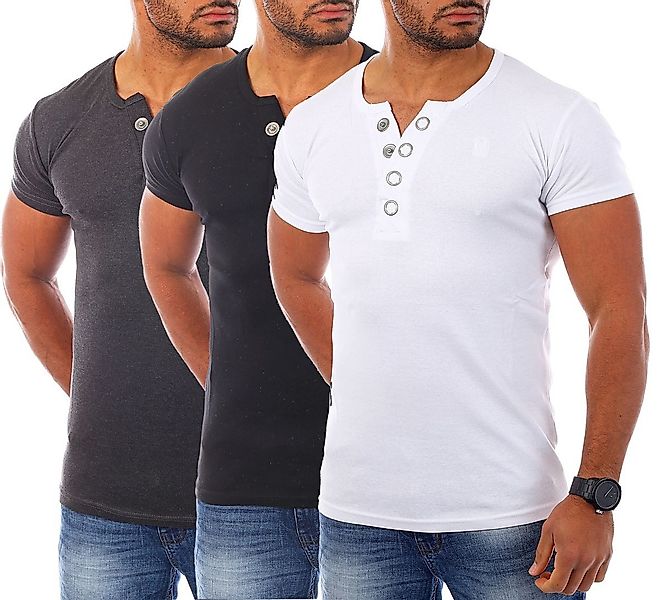 Young & Rich T-Shirt Herren basic günstig online kaufen
