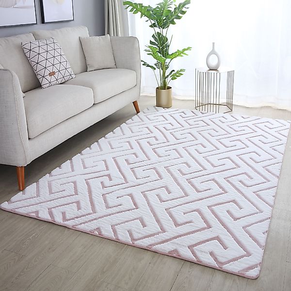 Carpettex Hochflor-Teppich Skandinavisches Design, Läufer, Höhe: günstig online kaufen