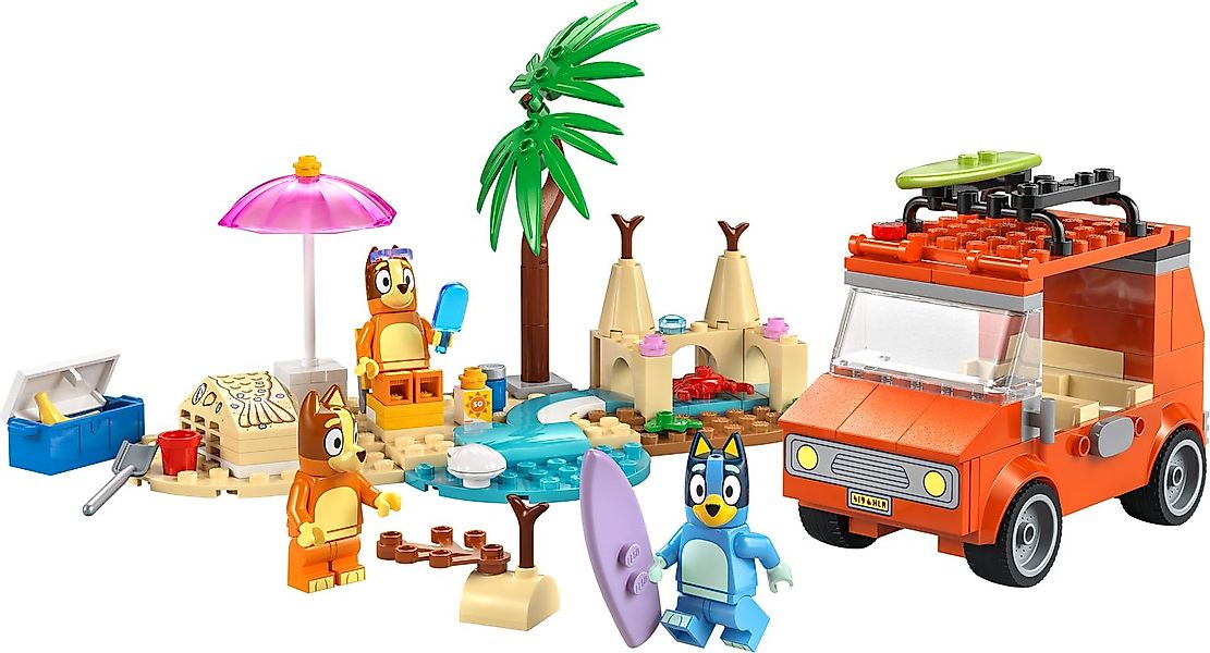 LEGO® Bluey 11202 Blueys Strandausflug Spielbausteine, günstig online kaufen