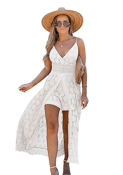 Cupshe Jumpsuit Rückenfreies Maxikleid mit Spaghettiträgern günstig online kaufen