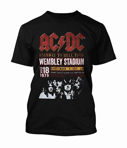 AC/DC T-Shirt Wembley '79 günstig online kaufen