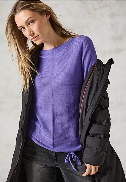Cecil Strickpullover, mit Strick-Detail günstig online kaufen