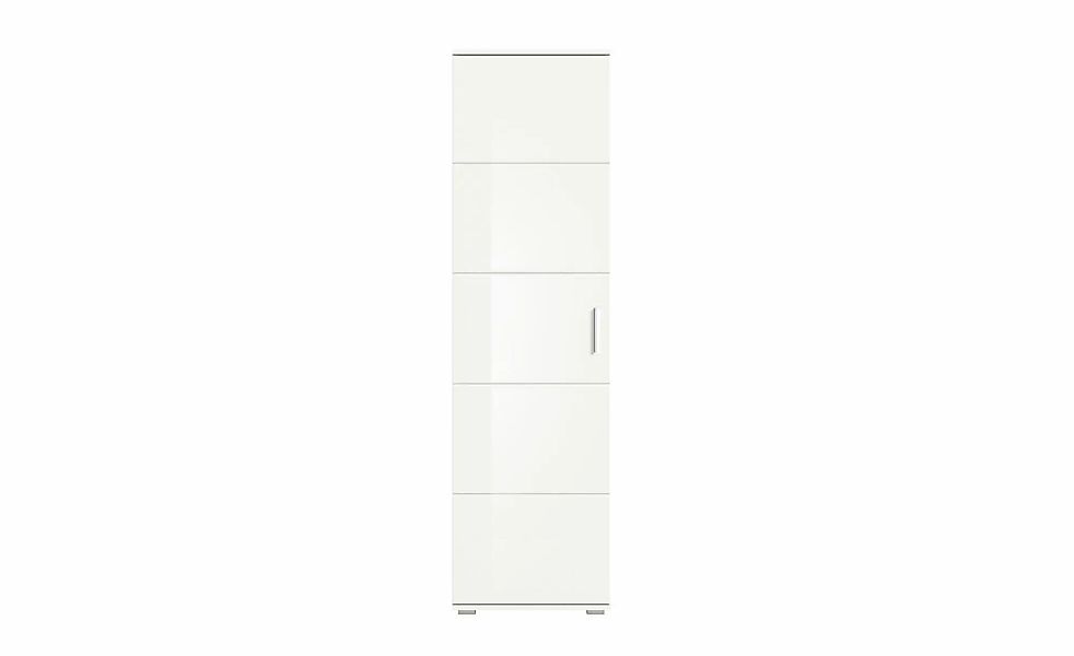 xonox.home Garderobenschrank Prego Weiß Hochglanz Siphonausschnitt günstig online kaufen