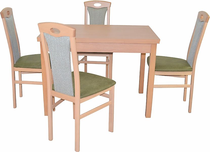HOFMANN LIVING AND MORE Essgruppe "5tlg. Tischgruppe", (Spar-Set, 5 tlg., 5 günstig online kaufen