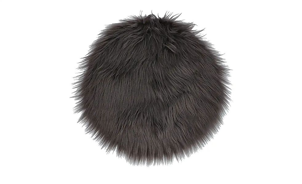 LAVIDA Stuhlkissen  Hunter ¦ grau Ø: 35 Dekokissen & Decken > Kissen > Stuh günstig online kaufen